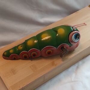 Vintage Caterpillar 'Frankonia Hungry Hal' Tin 1967 Non-working